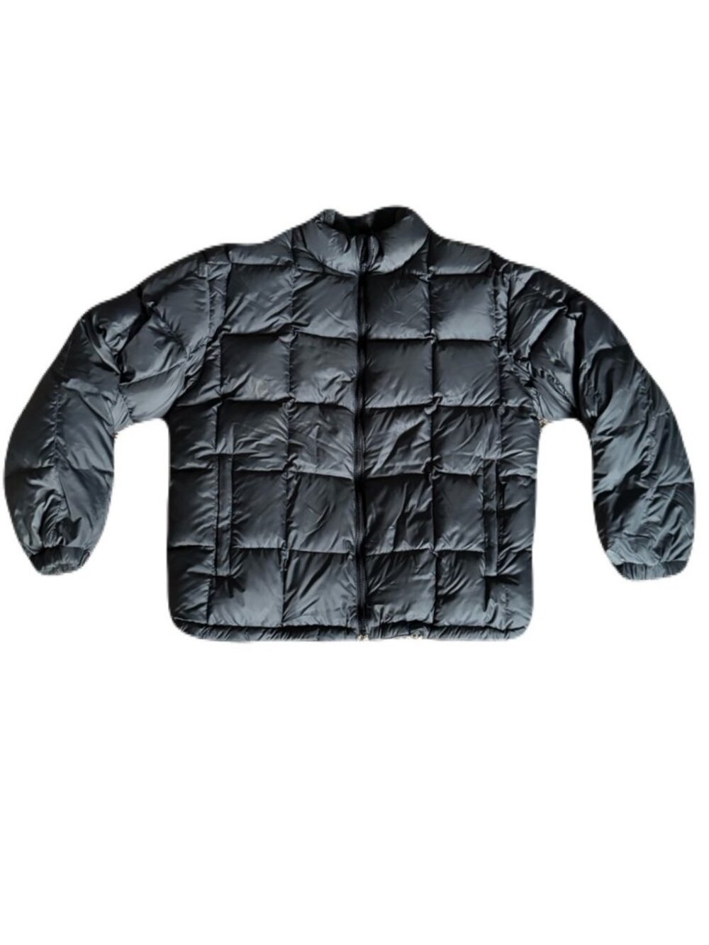 Vintage Abercrombie & Fitch Puffer Down Jacket Black Size